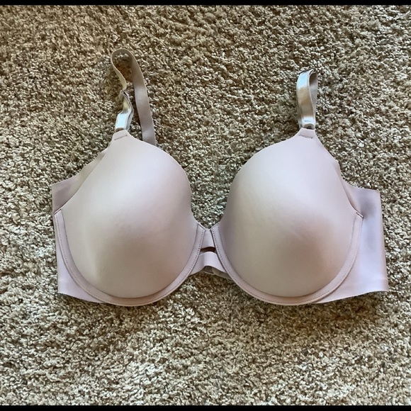 Warner's/ No Side Effects Underarm-Smoothing Comfort T-Shirt Bra / size 38D - Picture 2 of 8